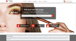 Desktop Screenshot of peluqueriasyestetica.com